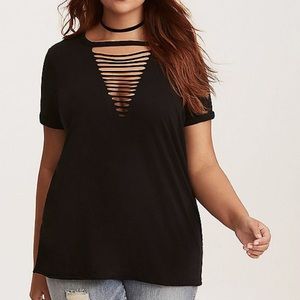 Torrid Black top size 1
